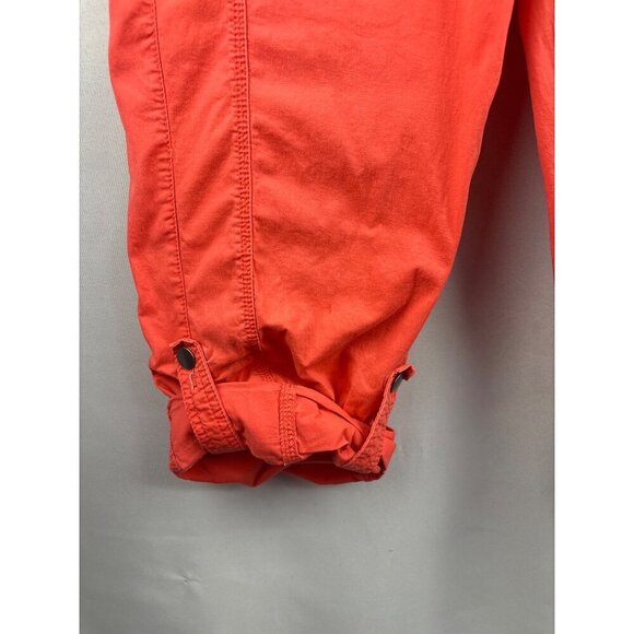 Lane Bryant Womens Size 14 Capri Pants In Coral - Picture 2 of 6